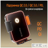 Автотримач для телефону ColorWay Ultra-mini, Black, бездротова зарядка (Qi, 15 Вт), (CW-CHAW069Q-BK)