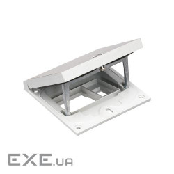 Люк до підл коробки IP66 1,5хK45 з місцем під 1хRJ45 Keystone, спрощ доступ, нерж сталь (KFH101/72)