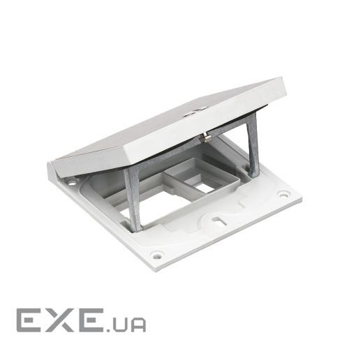 Люк до підл коробки IP66 1,5хK45 з місцем під 1хRJ45 Keystone, спрощ доступ, нерж сталь (KFH101/72)