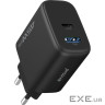 СЗУ Proove Silicone Power 2 45W (Type-C+USB) black (WCSP24110001)