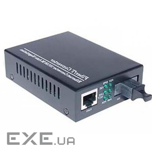 Медіаконвертер Merlion 10/100Base-TX to 100Base-F 1550нм, SM, SC/RJ-45, 25 км (HTB-3100B / 1550_WDM)