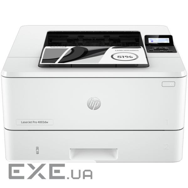 Принтер HP LaserJet Pro 4003dw з Wi-Fi (2Z610A)