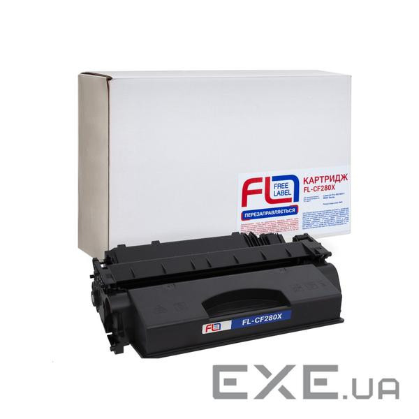 Картридж FREE Label HP 80X (CF280X) (FL-CF280X)