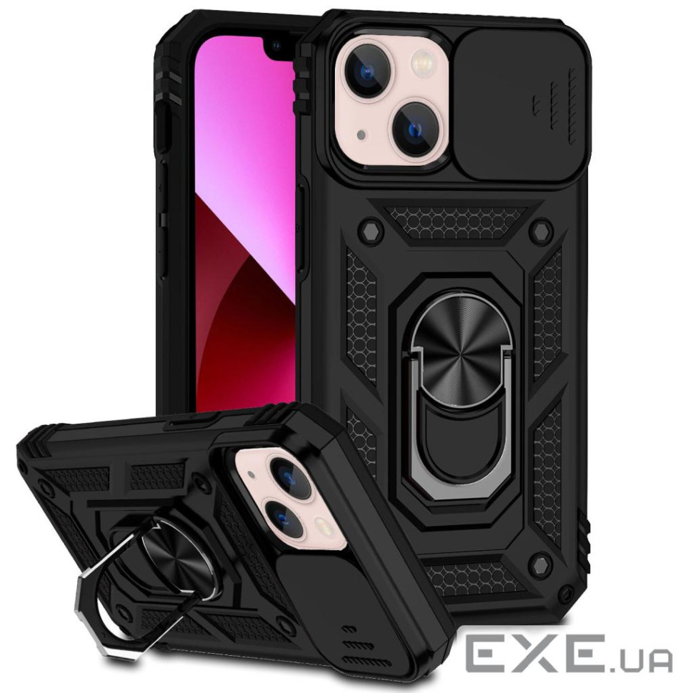 Чохол до мобільного телефона BeCover Military Apple iPhone 14 Plus Black (708174)