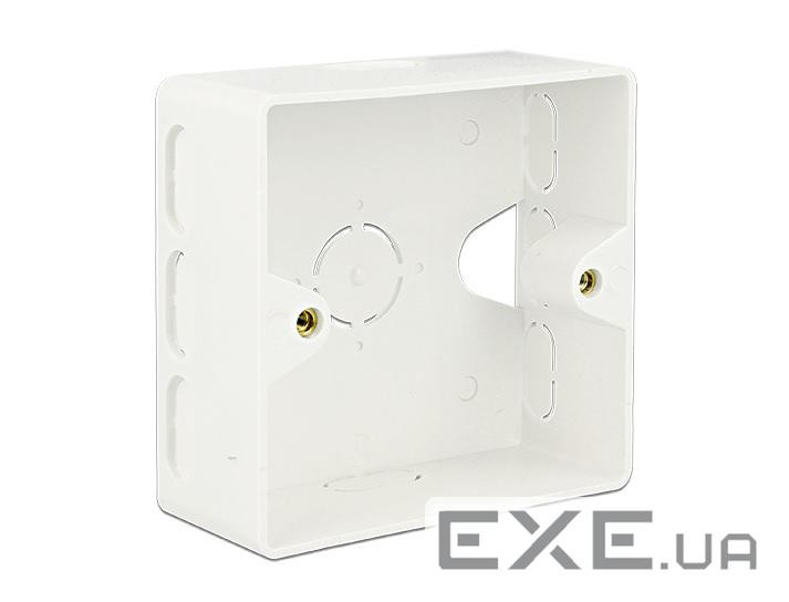 Аксесуари Keystone Keystone розетка,Підрозетник 80x80x35mm,білий (70.08.6128-1)