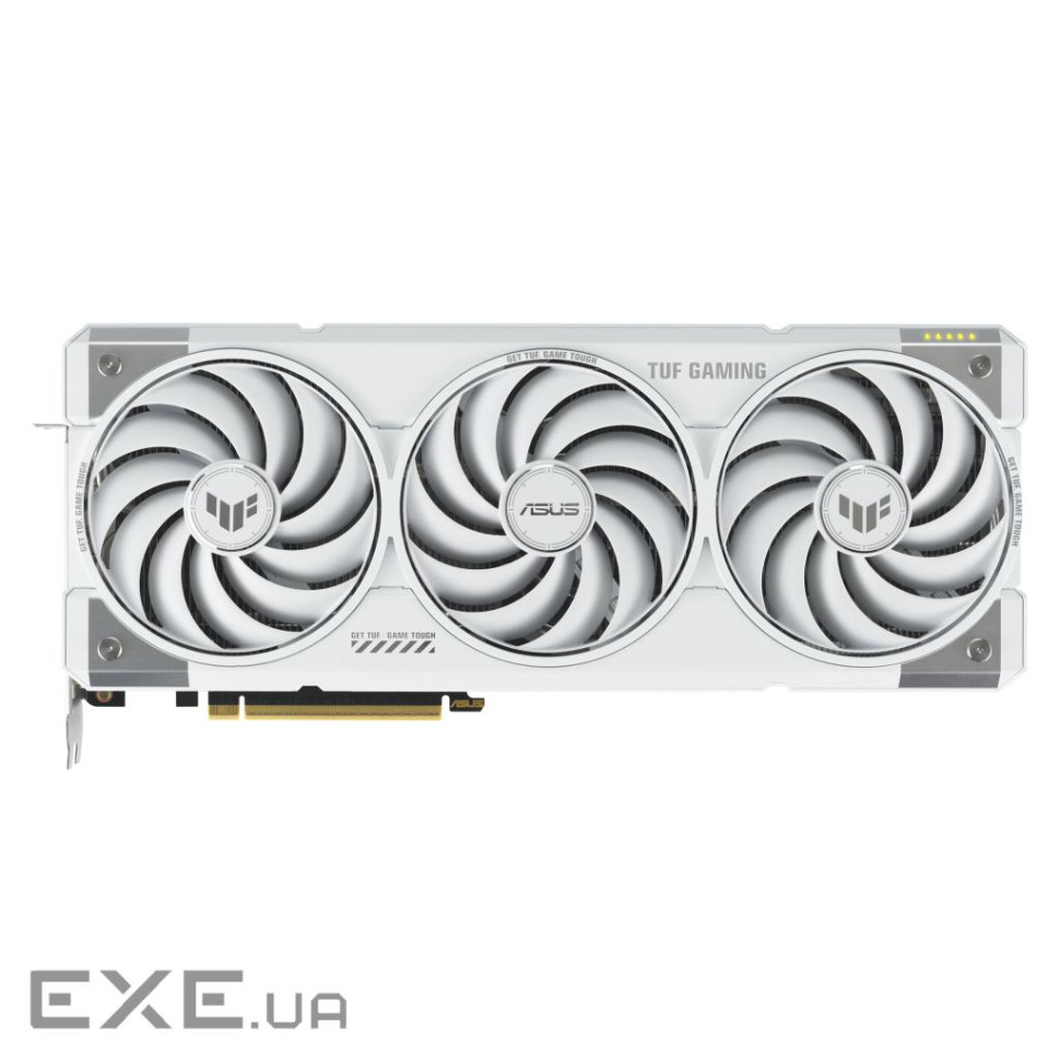 Відеокарта ASUS TUF Gaming GeForce RTX 5070 Ti 16GB GDDR7 White OC (TUF-RTX5070TI-O16G-WHITE-GAMING)