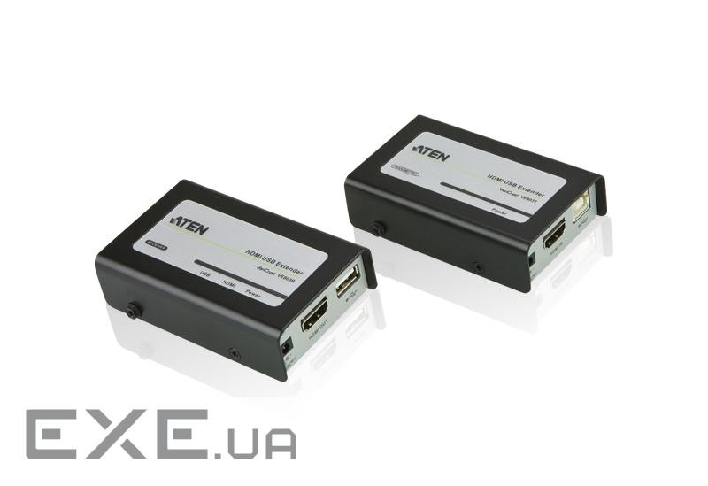 ATEN VE803 New! HDMI подовжувач відеосигналу + USB 2.0 порт по кабелю Cat5e / 6