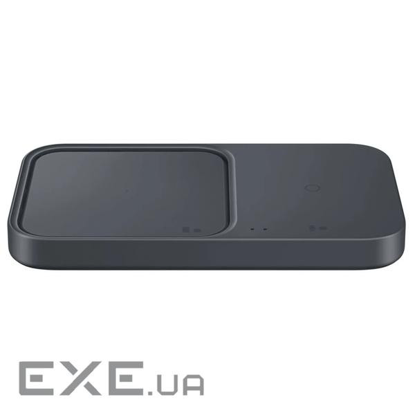 Зарядний пристрій Samsung Duo 15W Grey (EP-P5400BBEGEU)
