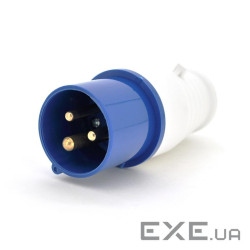 Вилка кабельна SF-013, 3 контакту, 2Р+E, 16А , 380V, IP44