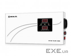 Стабілізатор REAL-EL STAB SLIM-500, white (EL122400006)