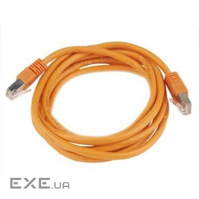 Патч корд PP22-0.5M / O, FTP, литий, 50u "штекер із засувкою, 0,5 м, помаранчевий (PP22-0.5M/O)