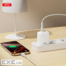 Зарядний пристрій XO 1xUSB-C PD20W + 1xUSB QC3.0 White (L158.white)