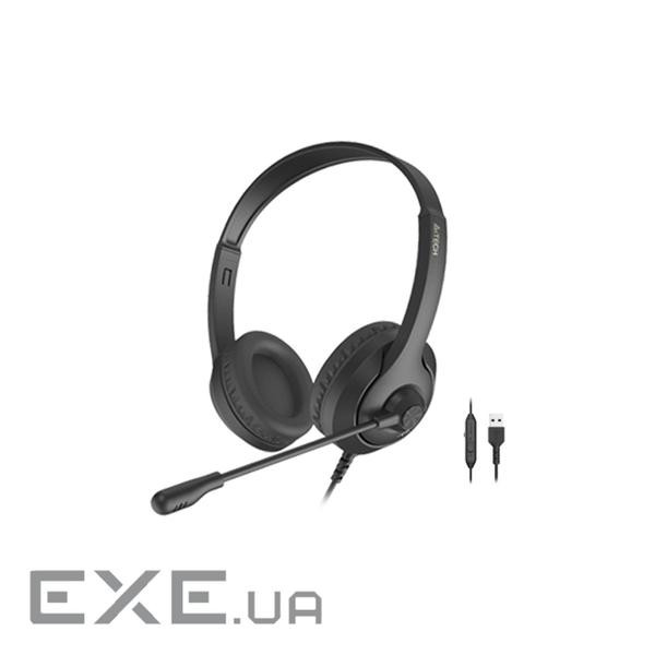 Навушники A4Tech FH100U Stone Black (4711421976978) (FH100U (Stone Black))