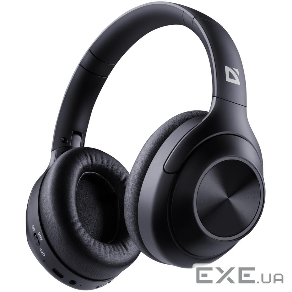 Гарнітура Defender FreeMotion B1020, Bluetooth, ANC, чорна (62020)
