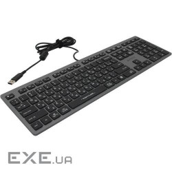 Keyboard A4Tech Fstyler FX60H GREY / WHITE Black USB (FX60H USB (Grey) White backlit)