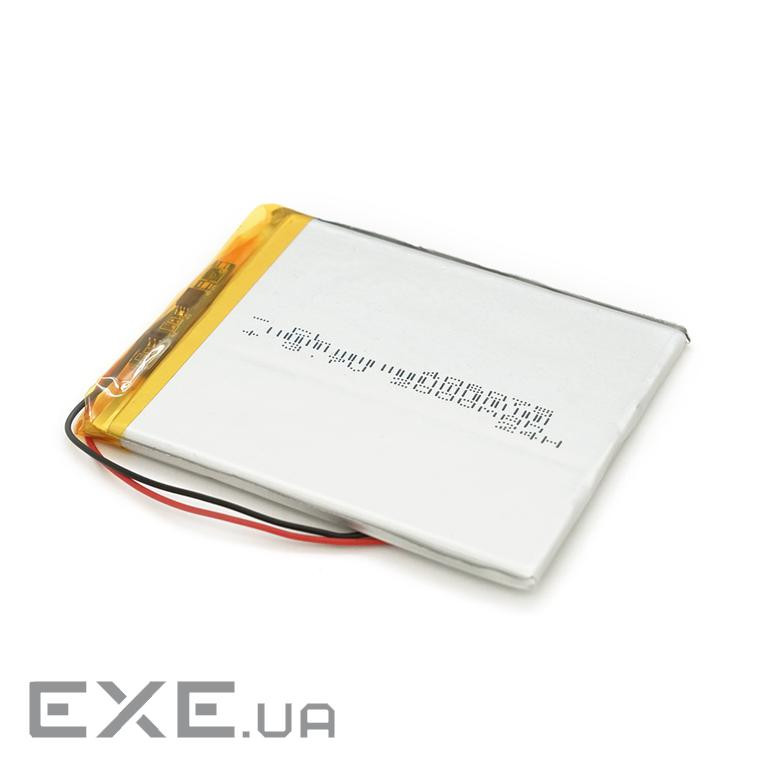 Літій-полімерний акумулятор 4*60*75mm (Li-ion 3.7В 2000мА&middot,год) (406075) ) (406075)
