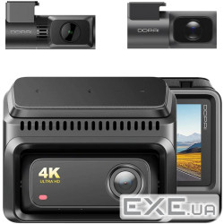 Відеореєстратор DDPAI Dashcam Z60T + камера заднього виду + камера салону (6934915206896)