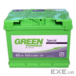 Акумулятор автомобільний GREEN POWER 60Аh (000022359)