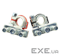 Клема для свинцево-кислотного акумулятора D8, луджена мідь, 2 штуки в упаковці, ціна за у (YT-39423) (YT-39423)