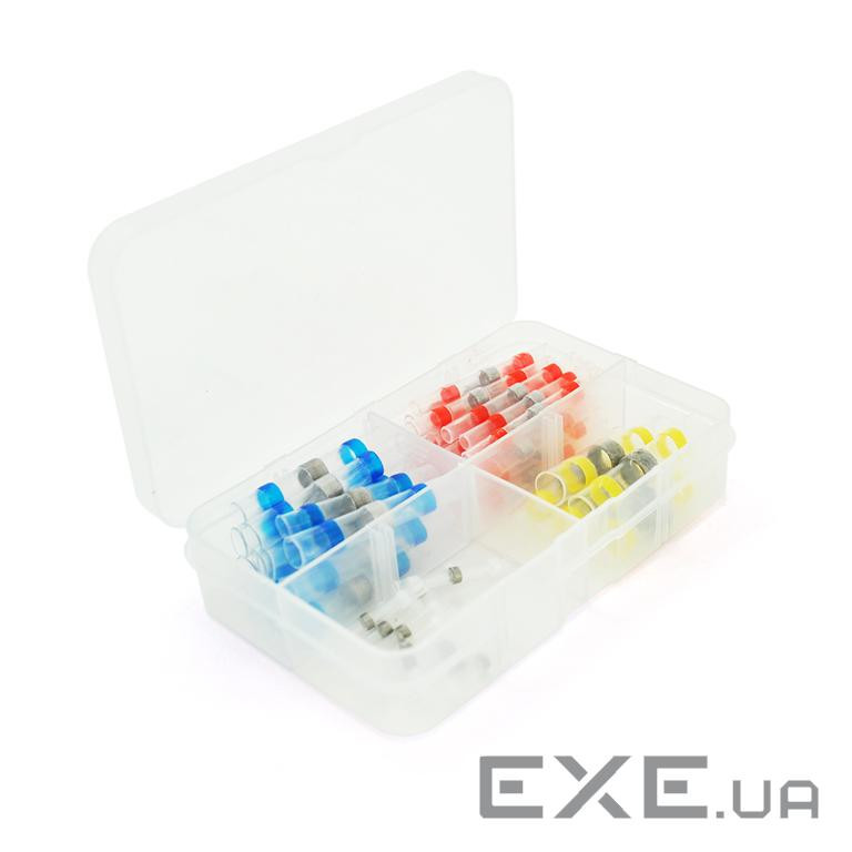 Набор термоусадочних гільз з припоєм Q50 Red 0.5-1.50mm&sup2, (23) Blue 1.50-2.50mm& (FY039) Q50 Red 0.5-1.50mm&sup2, (2