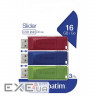 Набір з 3-х флешок VERBATIM Store 'n' Go Slider 16GB (49326)