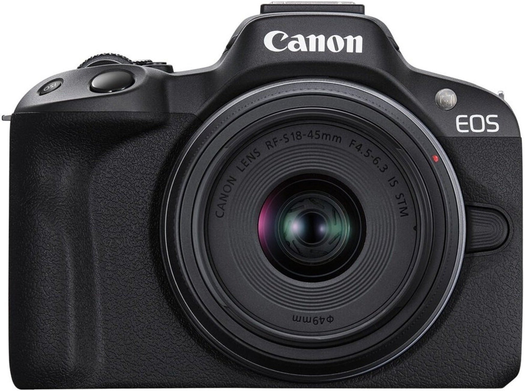 Цифровий фотоапарат Canon EOS R50 + RF-S 18-45 IS STM Black Creator Kit (5811C036)