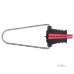 Натяжной анкерный зажим Клин Н3(д) RED