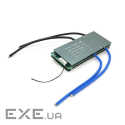 BMS плата Leiba LiFePo4 24V 8S 120A, алюмінієвий радіатор (LBZ16R8B-1TE120A) (LBZ16R8B-1TE120A)