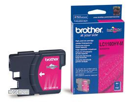 Картридж Brother DCP385C/ 6690CW, MFC990CW magenta Пурпурний картридж підвищеної ємності (LC1100HYM)