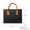 Сумка для ноутбука 15.6" ColorWay Stylish, Black (CW-LBS156-BK)