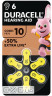 Батарейка Duracell 10 / P10 / PR70 Zinc Air (1.4V) * 6 (5007510/5011445) (5004320)