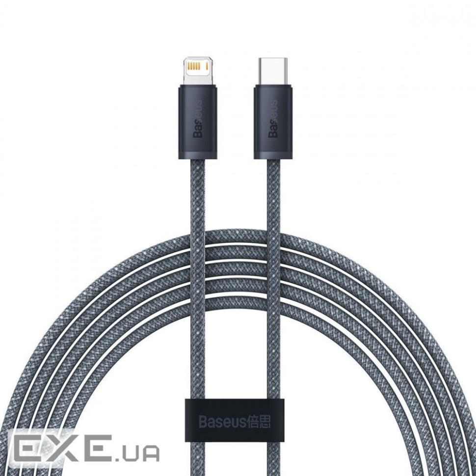 Кабель BASEUS Dynamic Series Fast Charging Data Cable Type-C to iP 20W 2м Slate Gray (CALD000116)