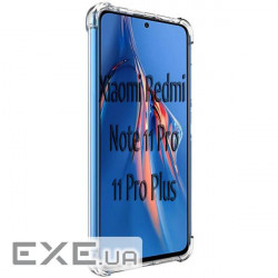 Чохол-накладка BeCover Anti-Shock для Xiaomi Redmi Note 11 Pro/11 Pro Plus Clear (707508)