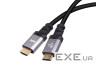 Кабель мультимедійний HDMI M to HDMI M 1.8m V2.1 2E (2EW-1143-1.8M)