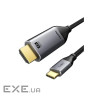 Кабель Cabletime USB Type-C - DisplayPort, 1 m (CC10H)
