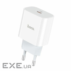 Зарядний пристрій HOCO C76A Plus Speed Source USB-C PD20W White (6931474746917)