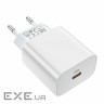 Зарядний пристрій HOCO C76A Plus Speed Source USB-C PD20W White (6931474746917)