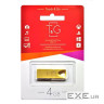 Флеш-накопичувач USB 4GB T&G 117 Metal Series Gold (TG117GD-4G)