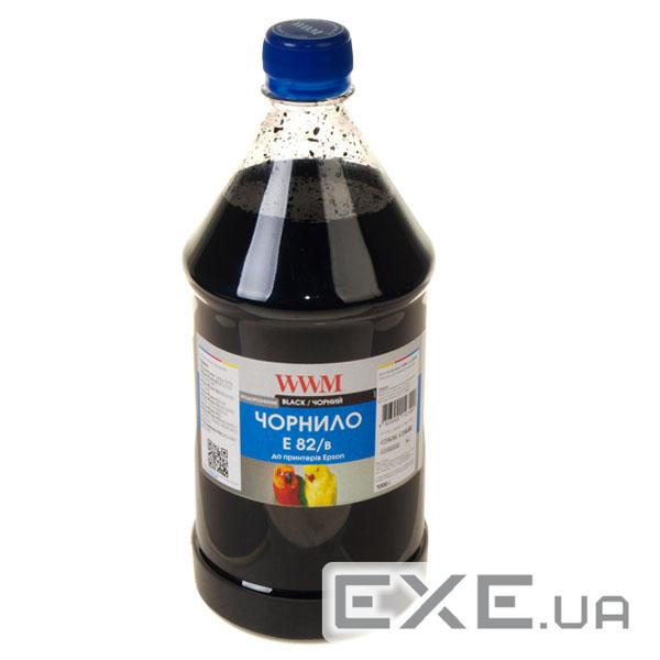 Чорнило WWM EPSON StPhoto R270/290/T50/P50/PX660 1000g Black (E82/B-4)