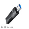 USB-хаб HOCO HB20 Mindful 2-in-1card reader(USB3.0) Black (6931474735218)
