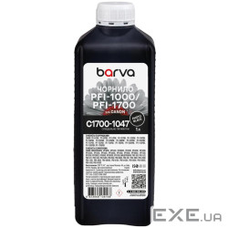 Чорнило Barva Canon PFI-1000/PFI-1700 1 л, special, pigmented photo black (C1700-1047)