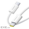 Кабель Baseus Dynamic 4 Fast Charging Type-C to Type-C 100W (2m) white (P10381400211-01)