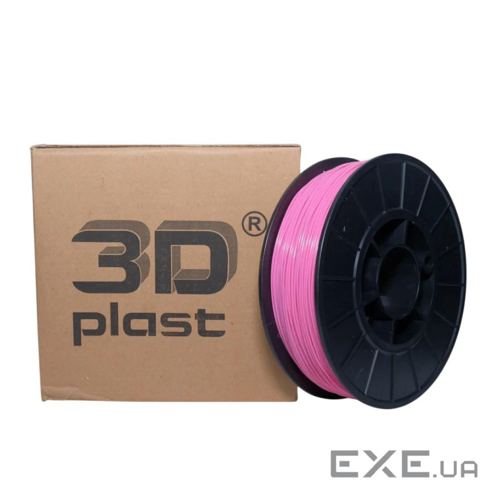Пластик для 3D-принтера 3Dplast PETG 1.75мм, 0.85кг, pink (3DPTG17508PNC)