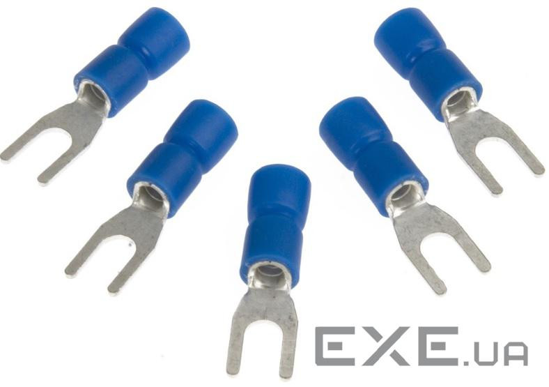 Клема тип "U" 0.5мм, SV1.25-3.7, провід 0.5-1.5, ізольована, максимальний струм 19 19