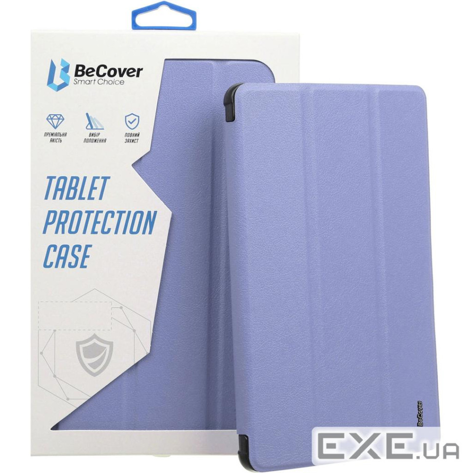Чехол-книжка BeCover Soft Edge TPU для Xiaomi Redmi Pad SE 8.7 Purple (712571)