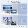 Концентратор Ugreen USB-C to HDMI + 2xUSB 3.2 + USB-C 3.2 + RJ45 + PD CM512 gray (45000)