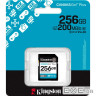 Карта пам"яті Kingston 256GB SDXC сlass 10 UHS-I U3 V30 Canvas Go Plus G4 (SDG4/256GB)