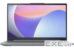 Ноутбук 15" Lenovo IdeaPad Slim 3 15IRU8 (82X700K5RM) Grey, 15.6" (1920x1200, IPS, 60 Hz),