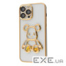 Чохол Shining Bear Case iPhone 14 Pro Max gold (44110 gold)
