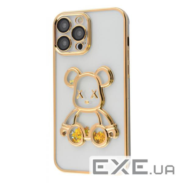 Чохол Shining Bear Case iPhone 14 Pro Max gold (44110 gold)